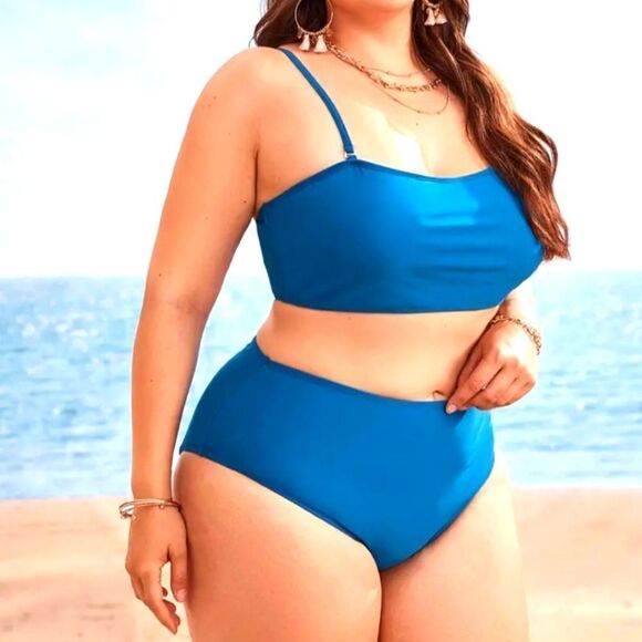 Plussize 3pc Swimsuit sz 1X - Picture 2 of 5